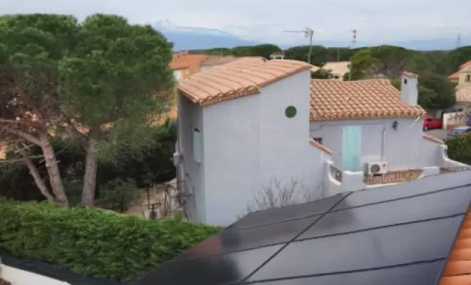 Pose de panneaux photovoltaïques, Saint-Cyprien, Sinthe Plomberie Électricité